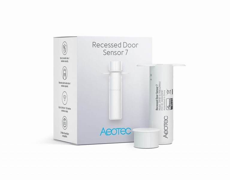 Aeotec Recessed Door Sensor 7 ZW187 (1)
